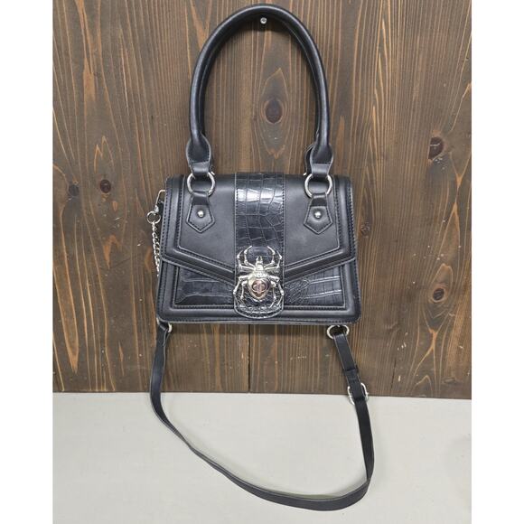 Killstar Black Widow Handbag Purse - Picture 2 of 15